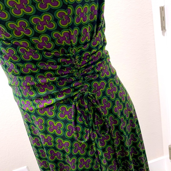 London Times Faux Wrap Dress - Picture 4 of 16